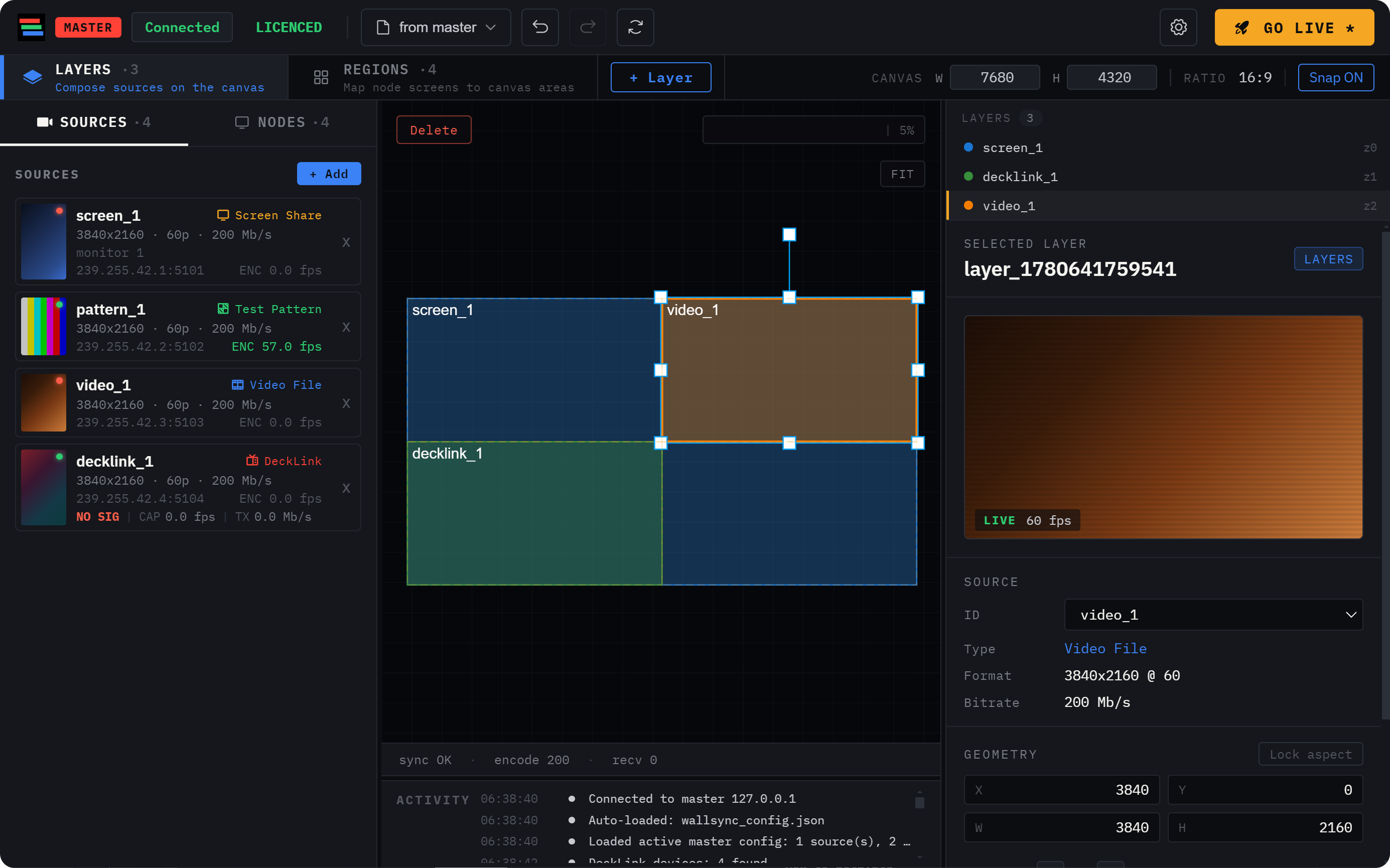 Canvas Editor UI screenshot